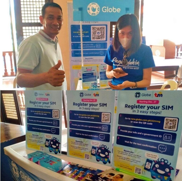 LGU facilitates the Sim Card Registration in Zamboanga City