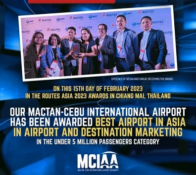 MCIAA-Best Asia-5M Passengers Category-Best Airport