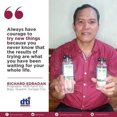 Mr. Richard Edradan farm success story