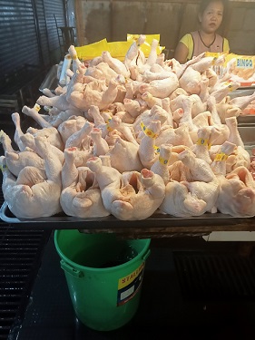 Pagadian city public market-meat and chicken