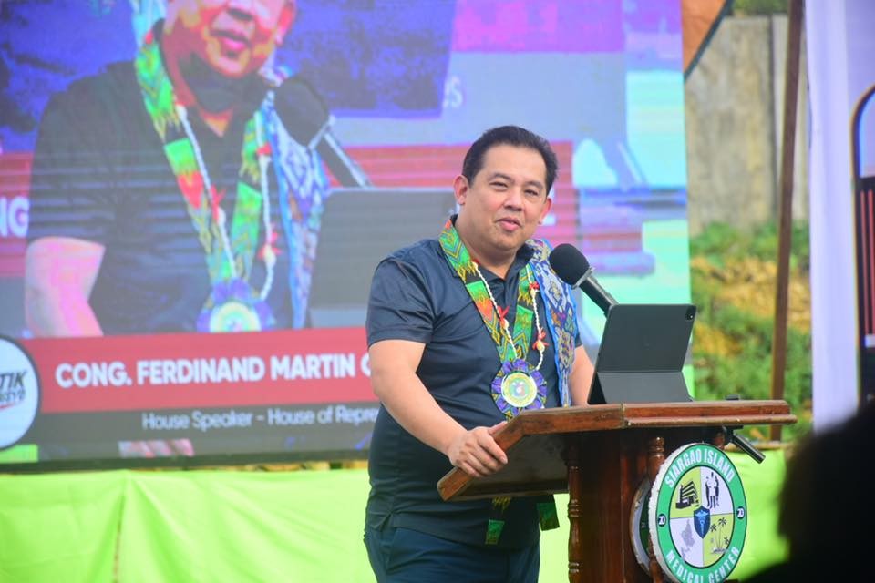1st District of Leyte Rep. Ferdinand Martin G Romualdez' speech