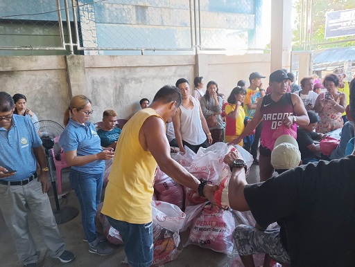 Barangay Taguilon-rice assistance