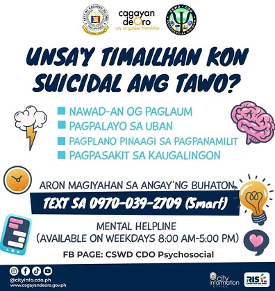 PSYCHOLOGICAL DIVISION CDO PANAWAGAN