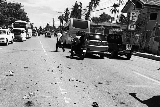 road accident-Compostela, Sugbo