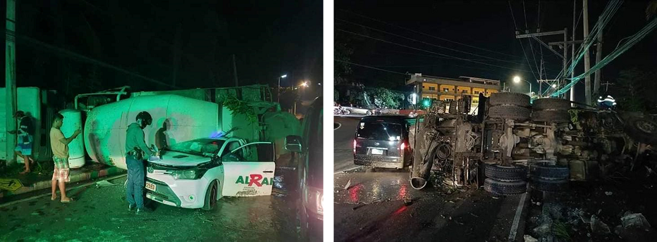 Catalunan Grande road accident