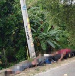 father and son murdered by riding in tandem in Carcar city