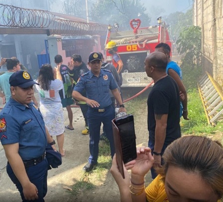 fire incident by a college student in Zamboanga city