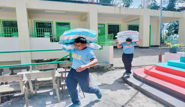 Brigada Eskwela 2023 with the help of BCPO