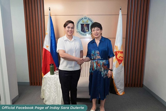Chinese Consul General visits VP Sara Duterte