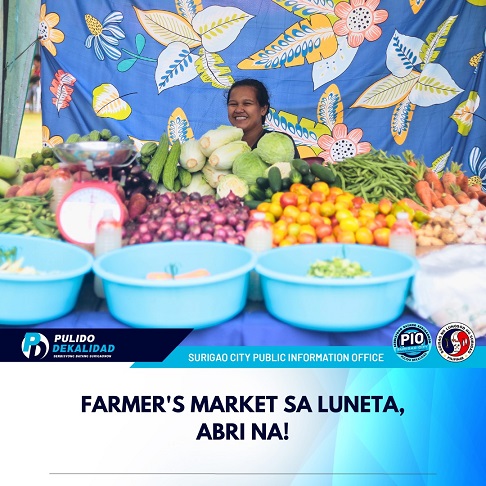 First Farmer's Market in Luneta Parl, Surigao city