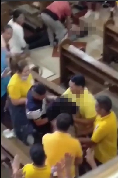 exorcism inside Simala shrine