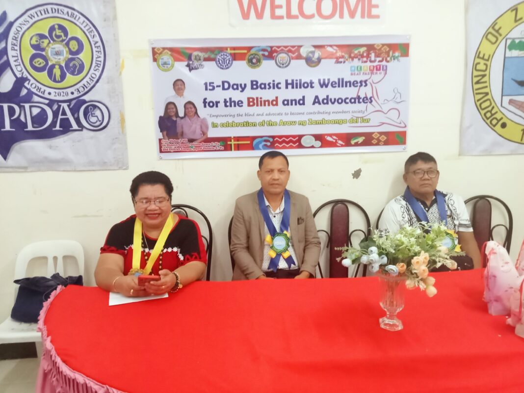 15-Day Basic Hilot Wellness for Blind and Advocates