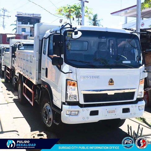 Lima ka garbage truck, i-deploy na para sa Surigao city