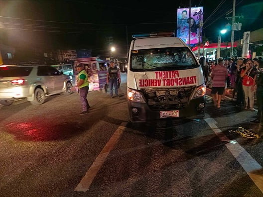 man killed by ambulance car in Ulas