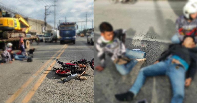 Davao: 2 ka pulis nga sakay sa motorsikolo nabangaan ug truck, 1 patay