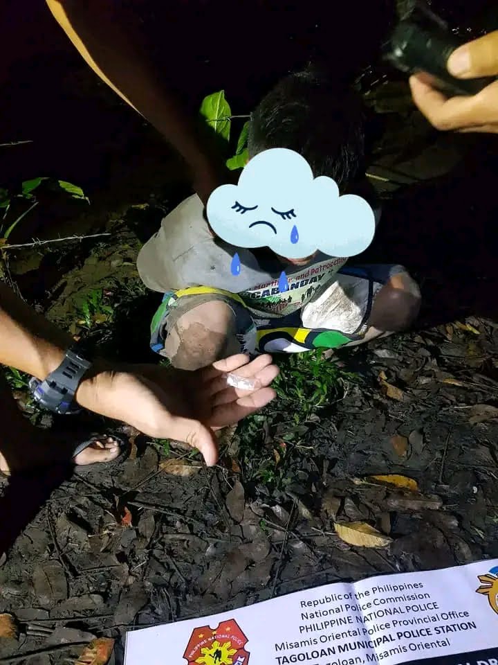 Lalaki misulay pag-ikyas human masapom sa drug buybust operation sa lungsod sa Tagoloan, Misamis Oriental
