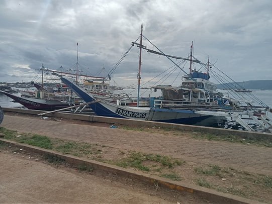 fisherman return home for Christmas