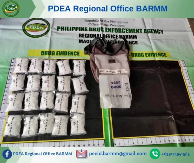 Zamboanga: PDEA-BARMM ya confisca P6.8 million shabu