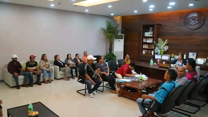 Dipolog: Mga Barangay Kapitan sa Rizal, Zamboanga del Norte mi-kortesiya kang Governor “Nanay Nene” Jalosjos