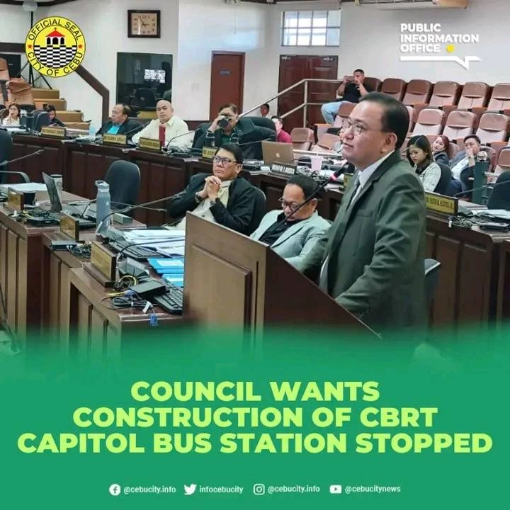 Konseho sa Dakbayan sa Sugbo nipalabang og Resolution para sa Cease and Desist Order batok sa pagtukod sa Cebu Bus Rapid Transit atubangan sa Cebu Provincial Capitol