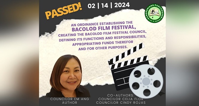 Bacolod establishes Film Festival