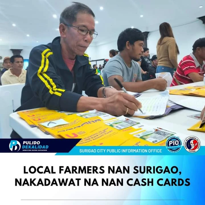 Surigao: Mga mag uuma sa Surigao City nakadawat nan Monitoring Cards alang sa Government Agricultural Support