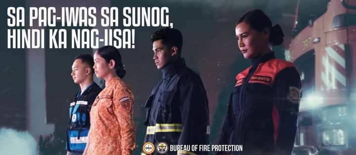 Kick-off ceremony for Fire Prevention Month by BFP7