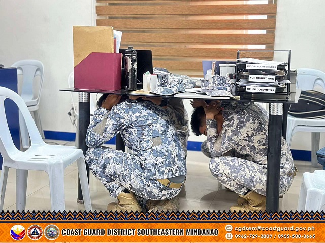 National Simultaneous Earthquake drill done in Davao city