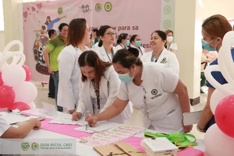 Iriga: BMC personnel compete in DOH Bicol’s ‘Sayaw Galaw para sa Healthy Pilipinas’