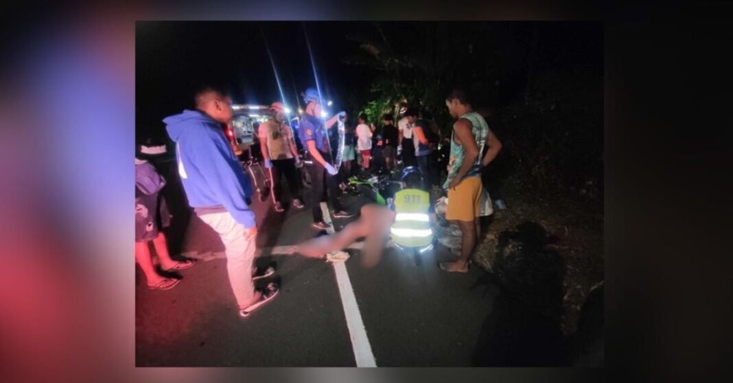 collision of 2 motorcycle riders in Brgy. Eden