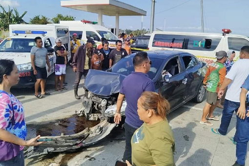 vehicle gunned by armed men