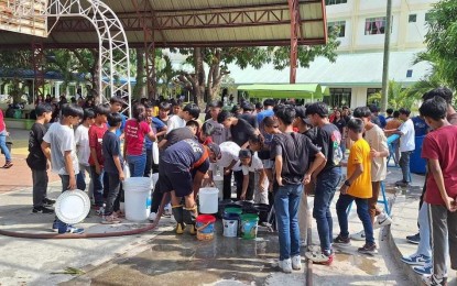 BFP Solsona deliver water to its residents