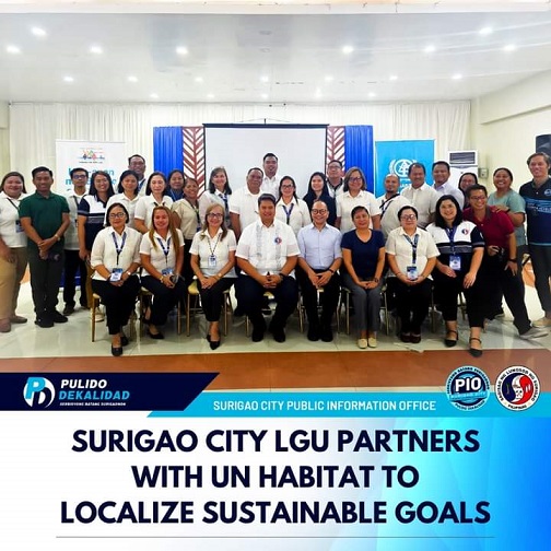 Surigao city LGU partners with UN Habitat for Sustainable Development Goal localization