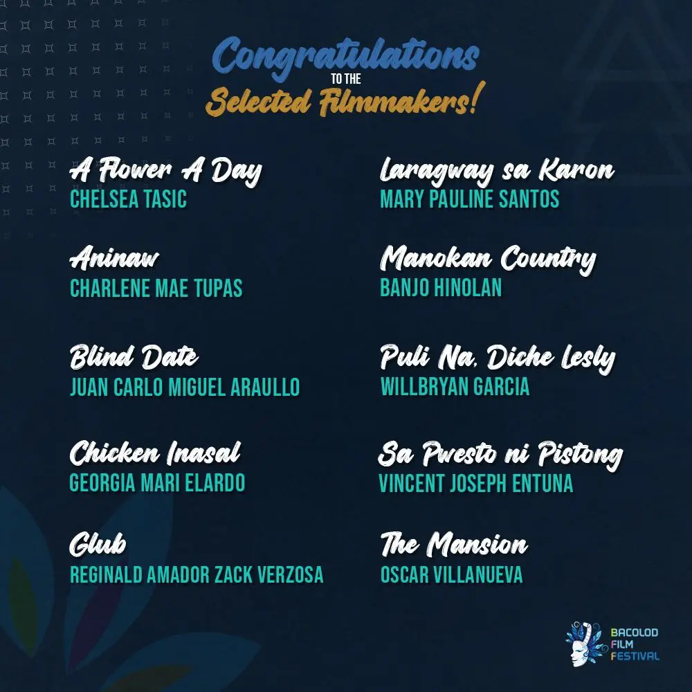10 Selected Filmmakers