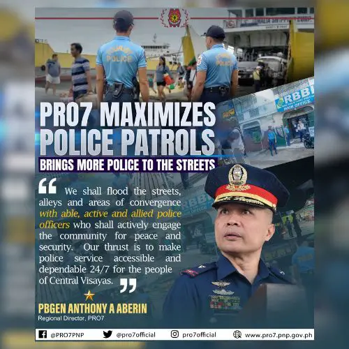 85% Police Officers are on the streets