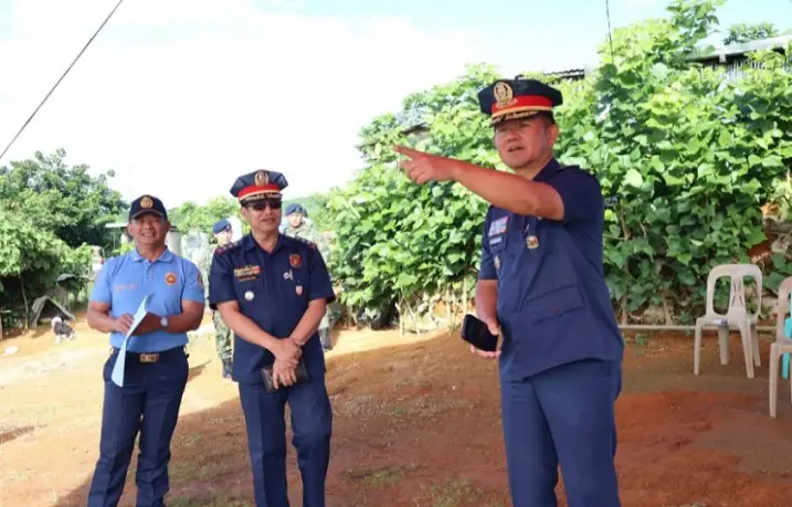 PBGen. David Peredo Jr ocular inspection