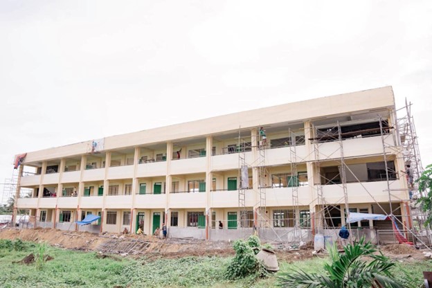 Progress update kan bagong 3S12C building sa Balatas NHS