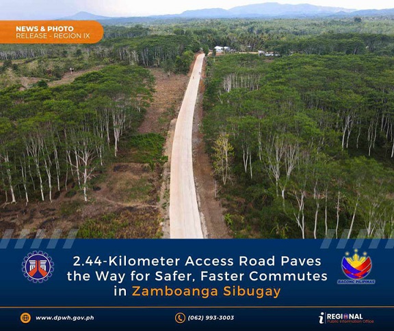DPWH ya completa P90 millones camino de acceso na Sibugay