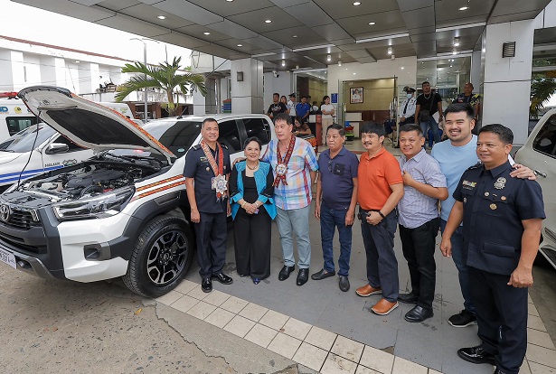 Turn-over of the brand new command vehicle to Pagadian City Central Fire Station