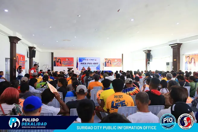1,183 ka mga Surigaonons, nakadawat nan Cash Assistance gikan s AICS program