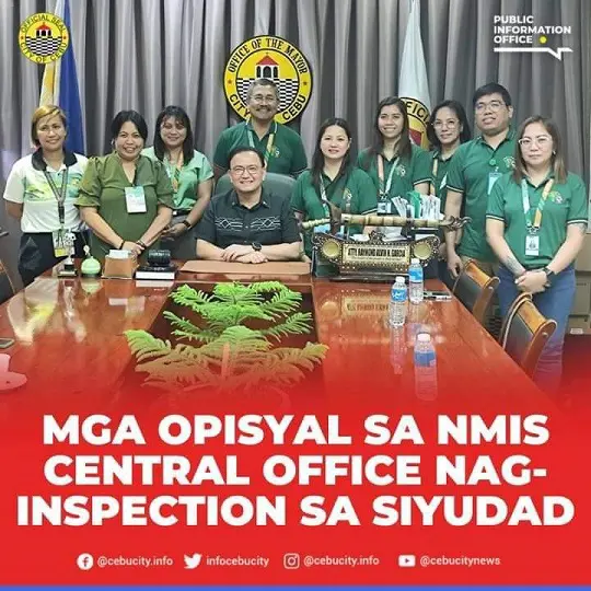 Siyudad sa Sugbo gi-susi sa mga opisyal sa NMIS Central Office