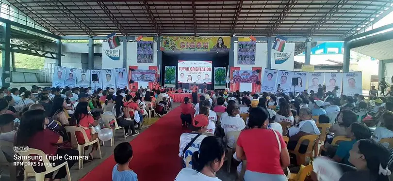 1000 ka mga beneficiaries sa lungsod nan Sison tagpailayom sa TUPAD Orientation