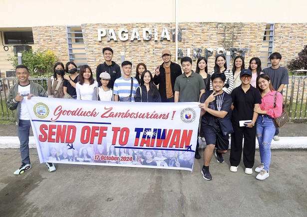 17 ZamboSurian Scholars depart for Taiwan to study under Kun Shan University Program
