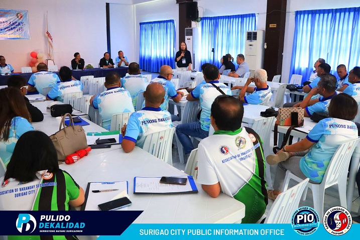 11TH REGULAR MONTHLY MEETING IN THE LEAGUE OF BARANGAYS - SURIGAO CITY CHAPTER