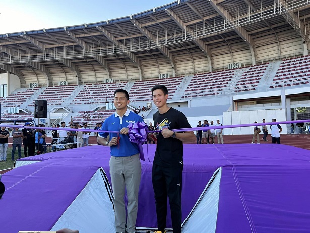 First pole vault pit in Ilocos Norte