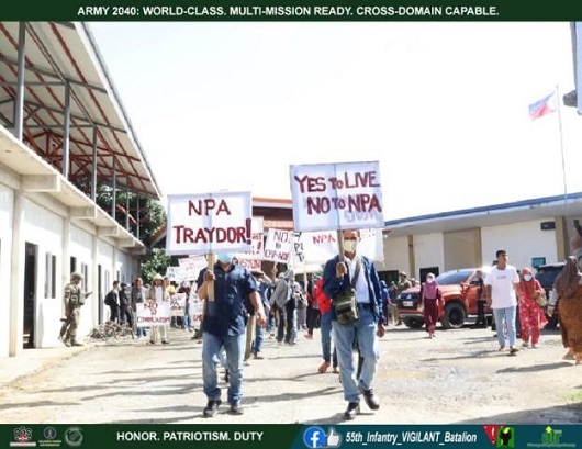 Residentes, partes interesadas del Kapai, Lanao del Norte ya condena con el CTGs