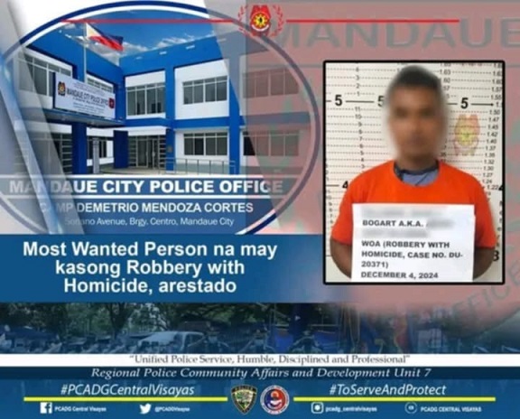 Lalaki nga adunay kaso sa pagpatay ug pagpanulis nasikop sa kapulisan
