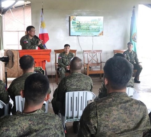 1102Bde ya instola nuevo jefe del oficina de operaciones