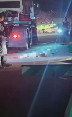 Bangga sa wingvan ug motorsiklo sa Bialong, M'lang North Cotabato, 1 patay