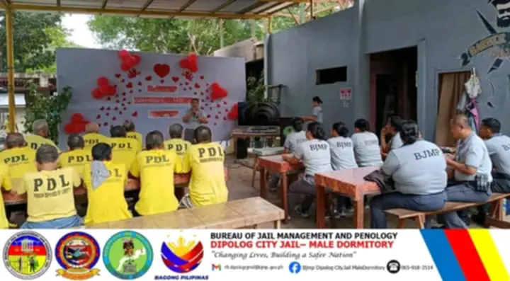 BJMP Dipolog nipahigayon ug usa ka lecture sa mga PDL kabahin sa Health Education sulod sa pasilidad
